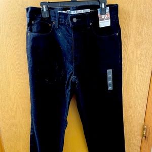 Route 66 Relaxed Fit Black Jeans 32/30